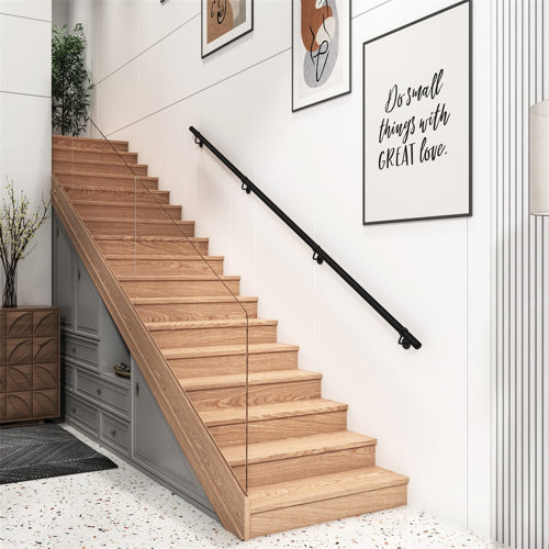 Extension 0.5 ft. H x 10 ft. W Metal Stair Railings Wayfair